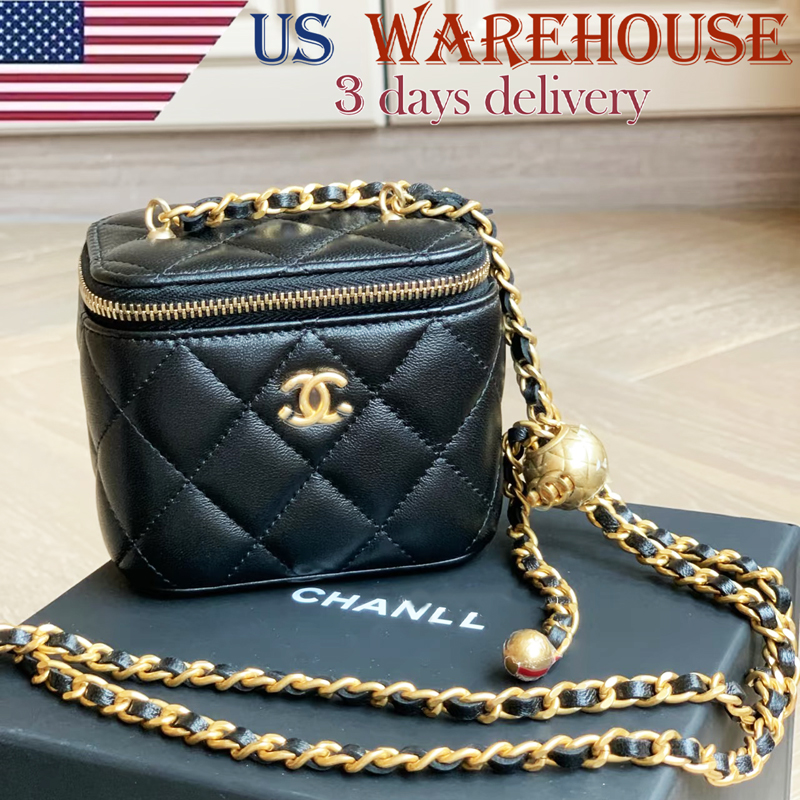 TOP quality 26s 25bag cosmetic bag case designer cosmetic Bag Mirror Bag mini makeup bag luxury designer bag Caviar Sheepskin shoulder bag tote b-image-999623019