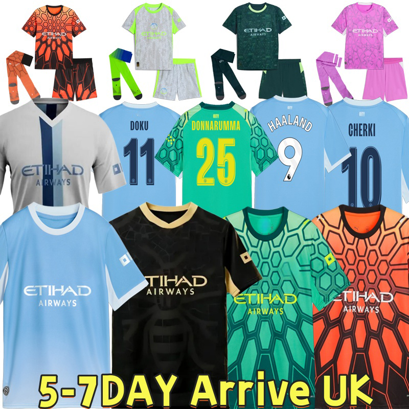 26 27 man city HAALAND soccer jerseys FODEN MARMOUSH DOKU MARMOUSH McATEE KOVACIC GVARDIOL soccer jerseys MATHEUS N. football shirt men kids kits-image-984422943