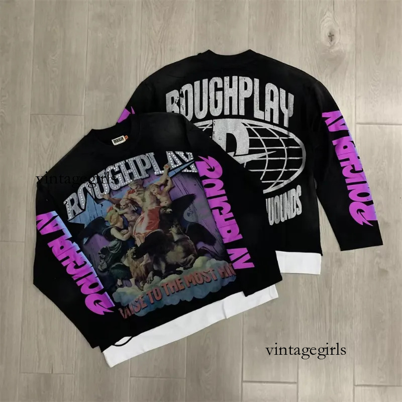 Designer Long Sleeve 2026Ss Diamond T Shirt Men Women Best Quality Top T Shirt Tee Mens Designer Graphic Tshirt Streetwear Y2k