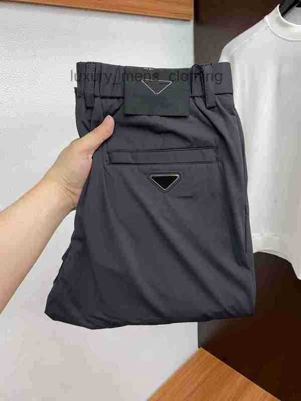 mens designer trousers casual pants high-quality formal trousers comfortable and breathable long pants workwear pieces luxurious fashion and elegant