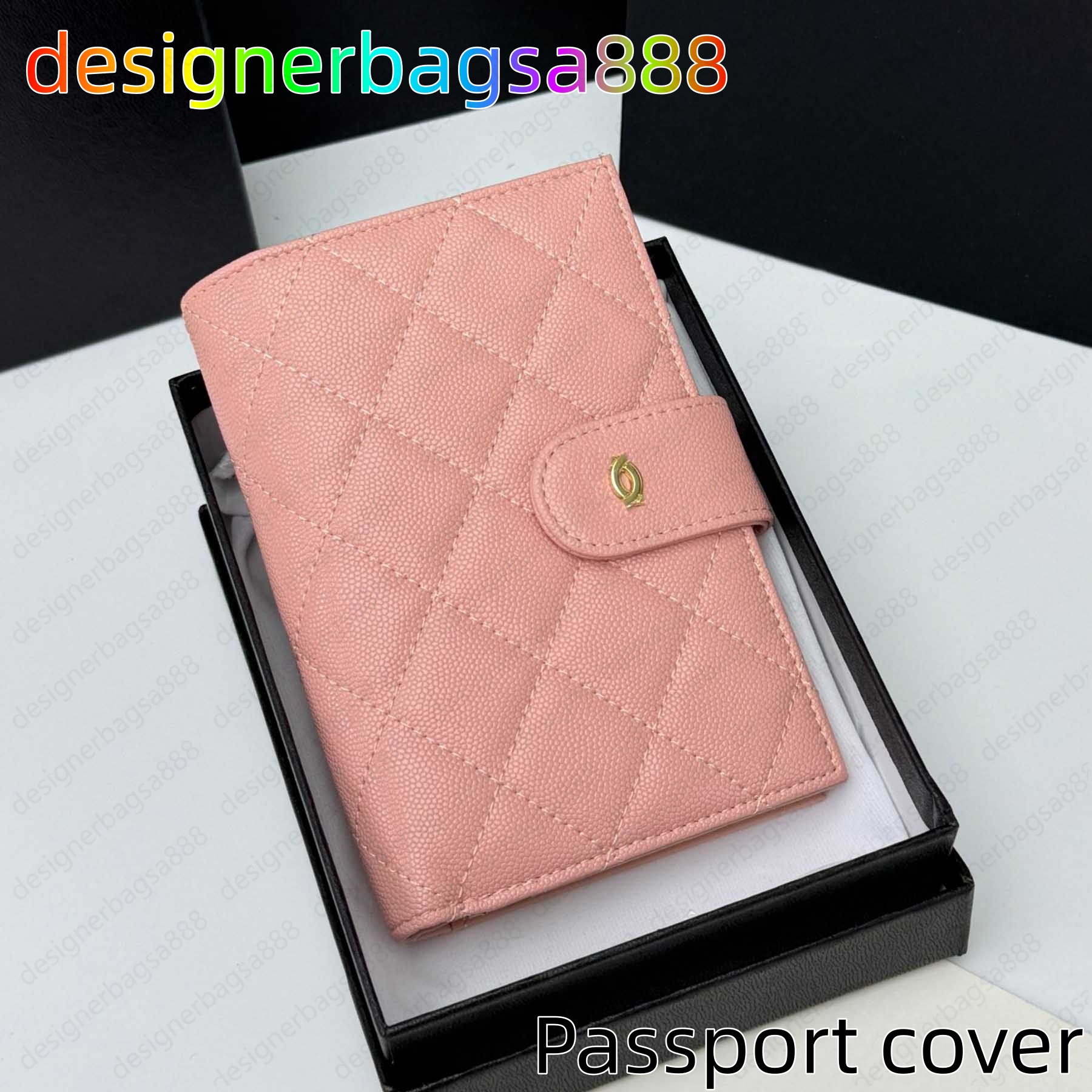Luxury passport cover designer Passport holder Men's Wallet credit card holder coin purse Pocket Wallet Classic Caviar Passport Wallet Women�