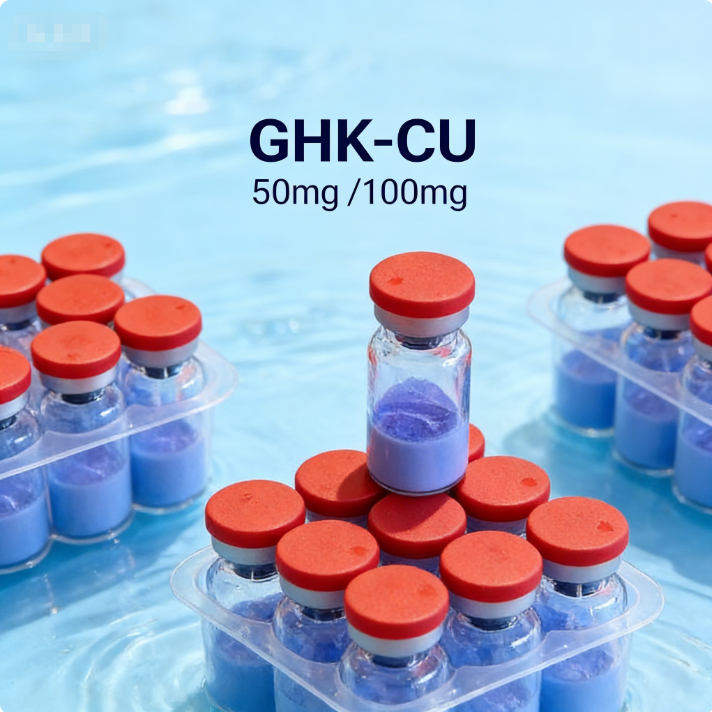 USA Australia Warehouse GHK-Cu Lyophilized Powder Price List Vial Cosmetic Grade for Skincare-image-1113242245