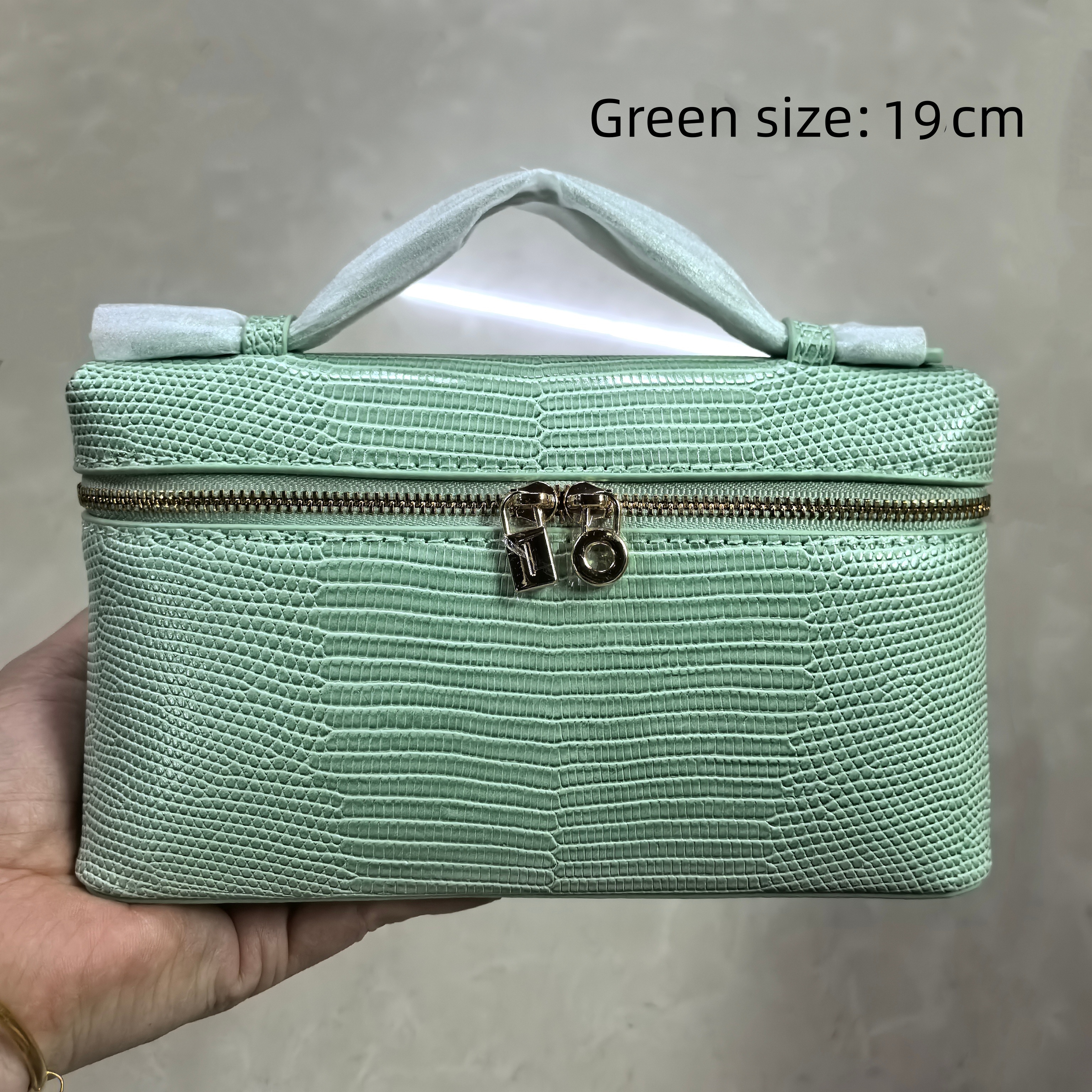 Sacs Sac de maquillage de haute qualité Sac cosmétique de créateur Royal Pop Lézard à motifs en peau de vache jeune et énergique sac de soirée à