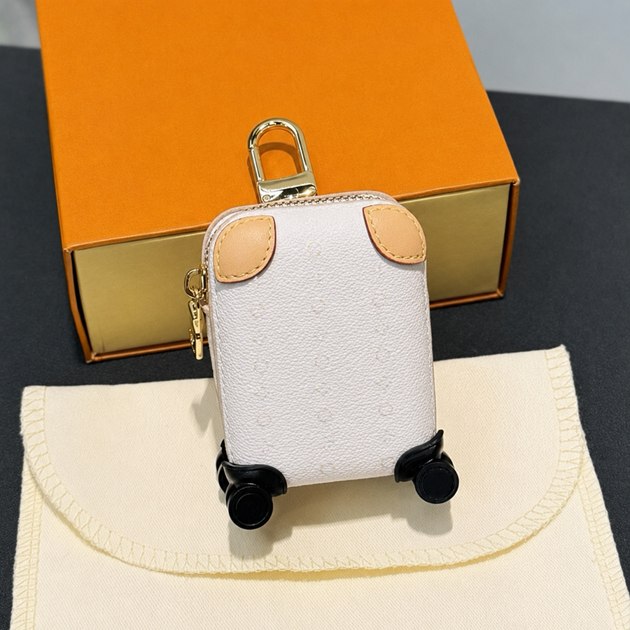 Designer Key Chain Classic Pendant Mini Luggage Fashion Lipstick Bag Mini Notebook Bag Pendant Floral Letter Coin Purse Key Bag Coin Purses
