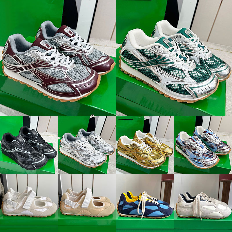 Top Quality Designer Casual Shoes Orbit Running Shoe Sneaker Man Womens Luxury Trainers Leather Mesh Nylon Fabric Lace Up Sneakers Shoes With Box Si