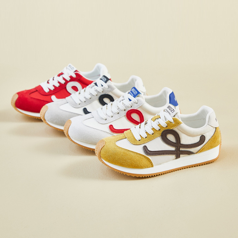 Casual Shoes Sneaker Designer Shoes Retro Chunky Platform Sneakers with Signature Logo Bold Red Casual Shoes