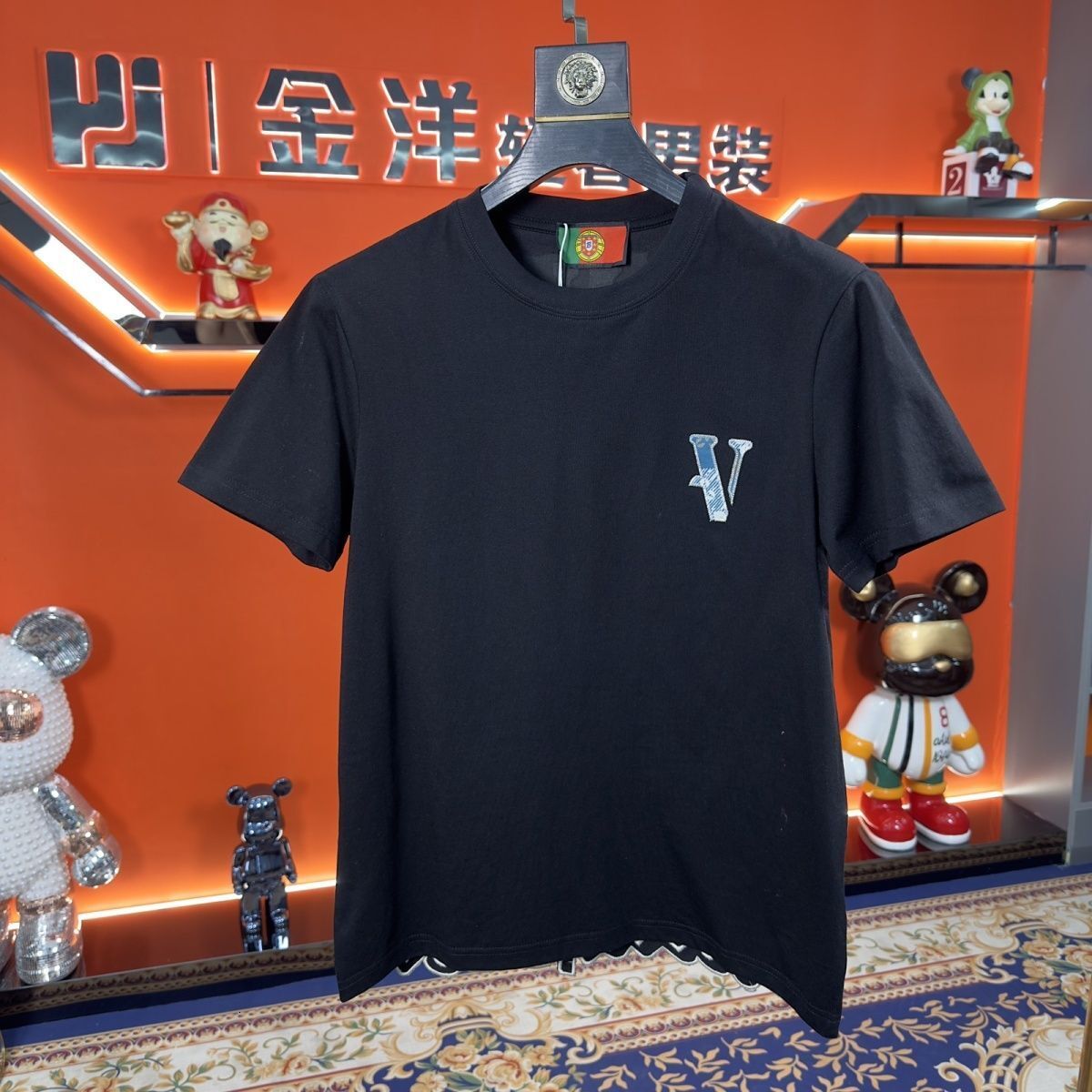European-Style Short-Sleeved Trendy Summer Men Fashion Casual Shorts Sports Outfit Suit 's Clothing Handsome Complete Set