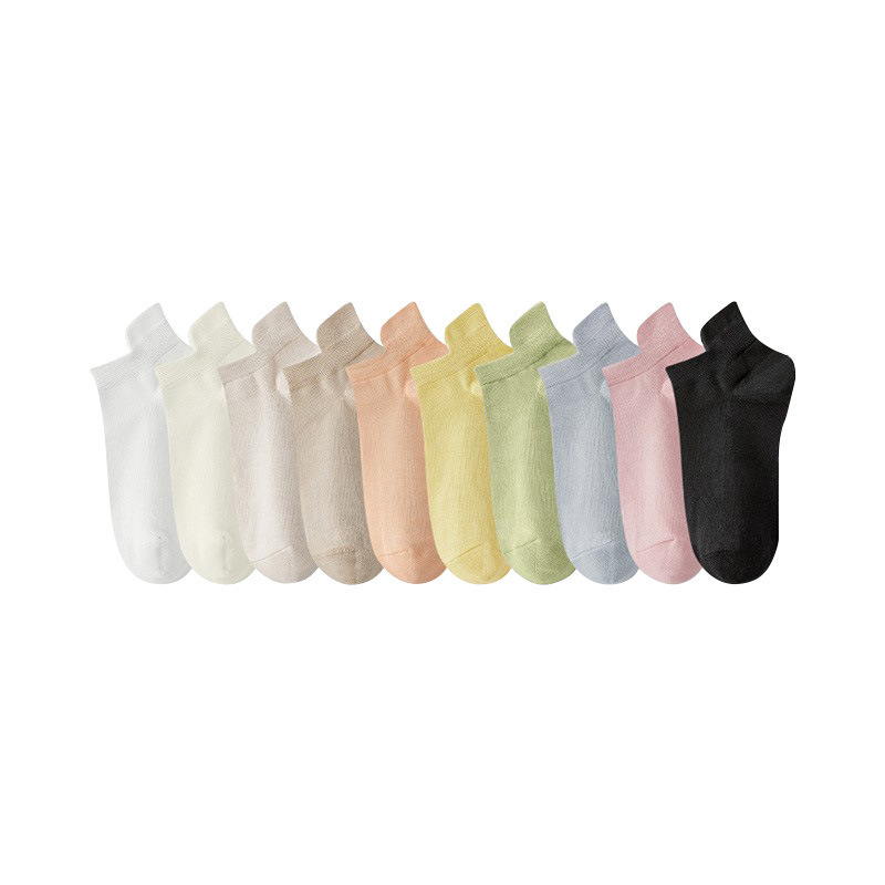 needoh Handle Knob 10Pairs Women Socks Casual Breathable Ankle Sock Summer Low Cut Cotton Thin Short Elastic Sox for Dresser,Kitchen(Black)-image-1104318787