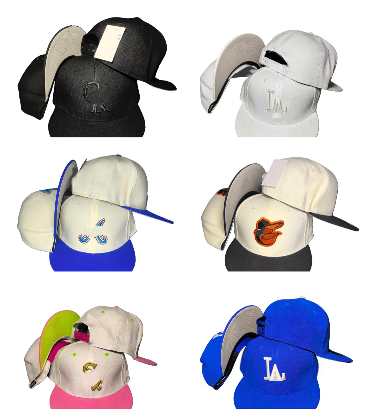 Ball Caps All Team Desinger Baseball adjustable Caps For men Wholesale Sports Flat Full Closed Hats Fashion Summer Street Hip Hop caps high quality