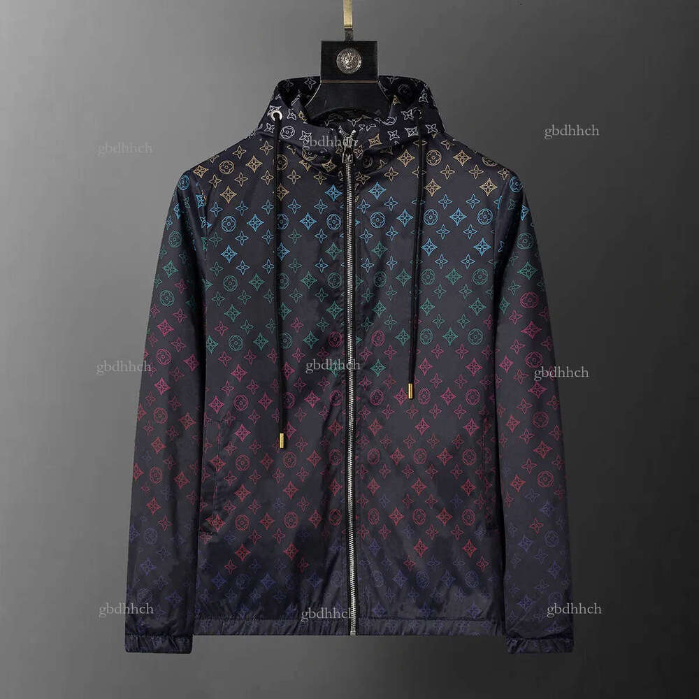 Lv jackets New Louise jackets designers Mens jackets Thin Reflective Men Waterproof Wind Breaker Coat Hoodie Jacket Quick Drying Sport Outwear trenc