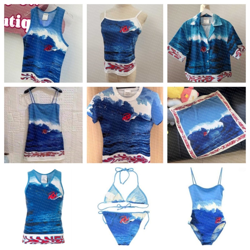 Fashion Designered vest dress skirt shirt Summer one-piece swimsuit bikini clothes wear for women-image-866826183