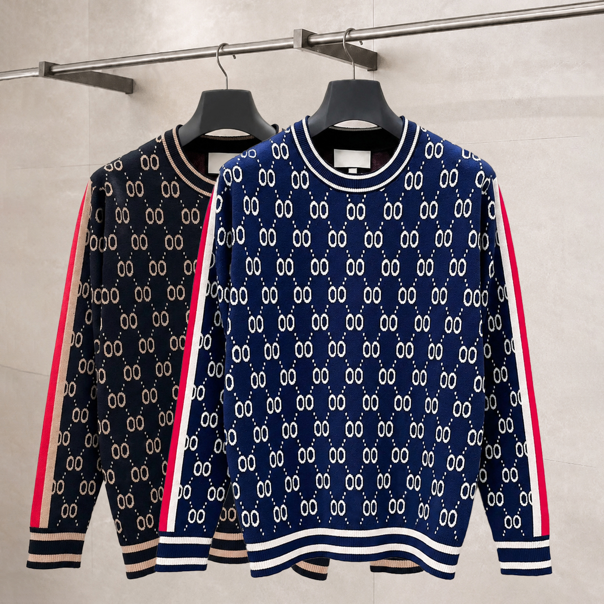 high quality designer sweater, fashion classic knit letter sweaters, Leisure street pullover, exercise shirt, sweater men, autumn winter keep warm p