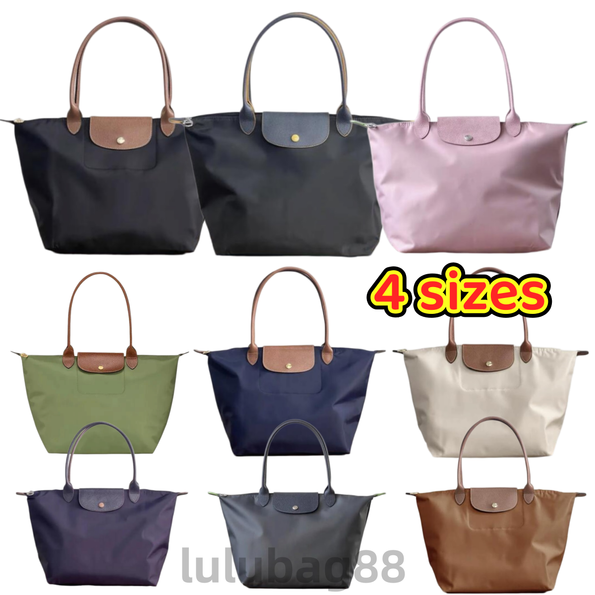 Designer Bag Le Pliege Tote bags for women luxury Shoulder Bag Nylon folding Classic Weekend Shopping Large handbag black navy blue pink simple fash