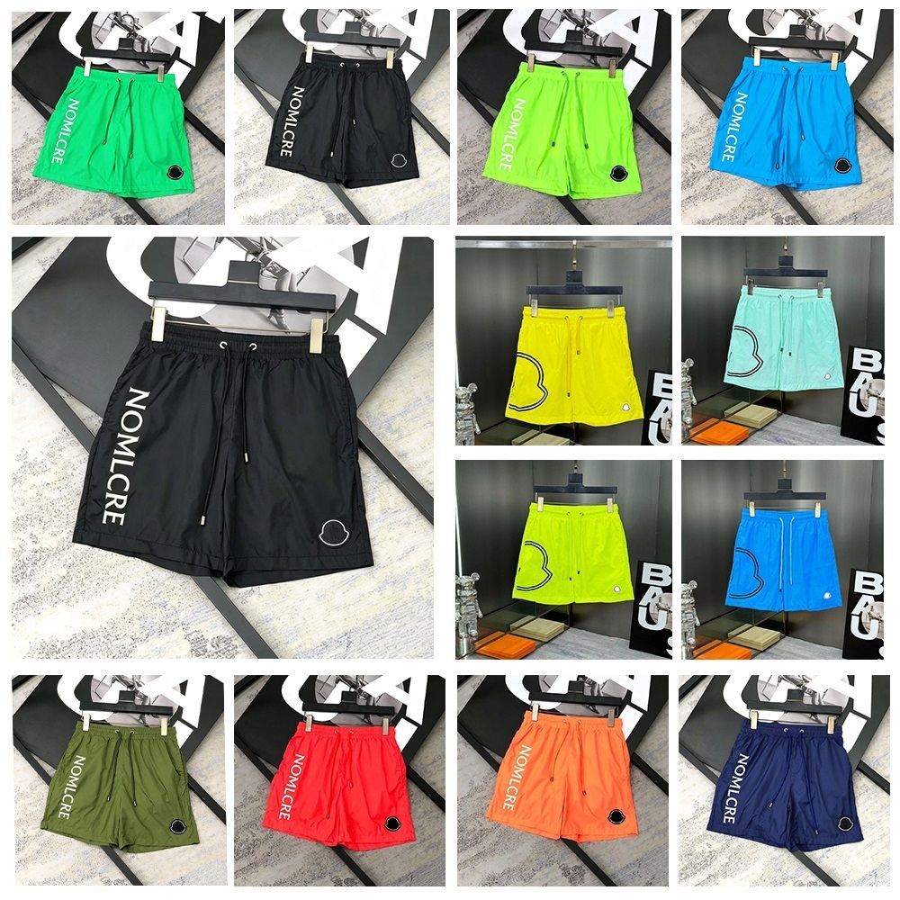 2026 Men Shorts Elastic Waist Drawstring Designer Summer Fashion Quick Drying Streetwear Casual Hip Hop Beach Sportswear Womens Mens Short Size M-3X