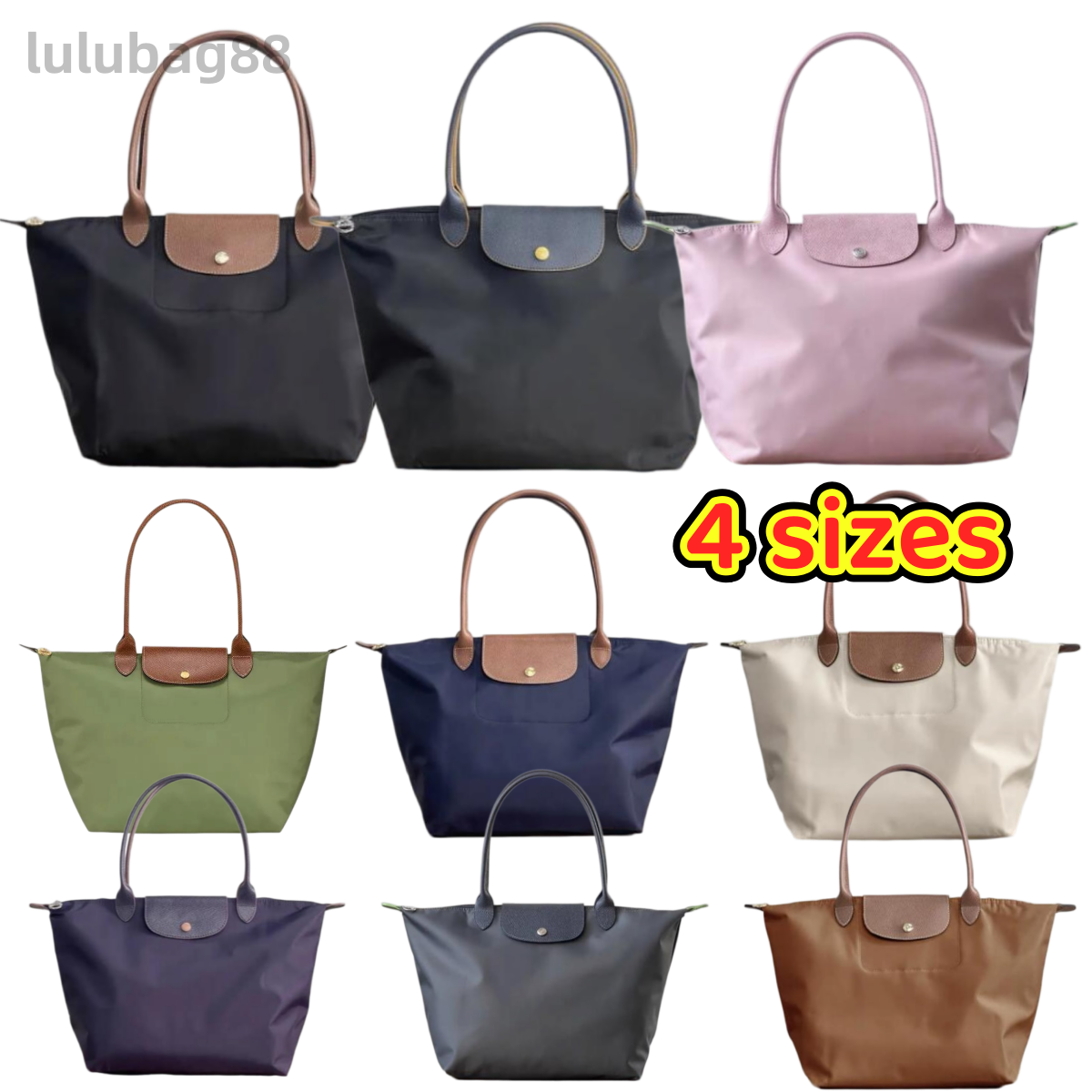 Designer Bag Le Pliag Tote bags for women luxury Shoulder Bag Nylon folding Classic Weekend Shopping Large handbag black navy blue pink simple fashi
