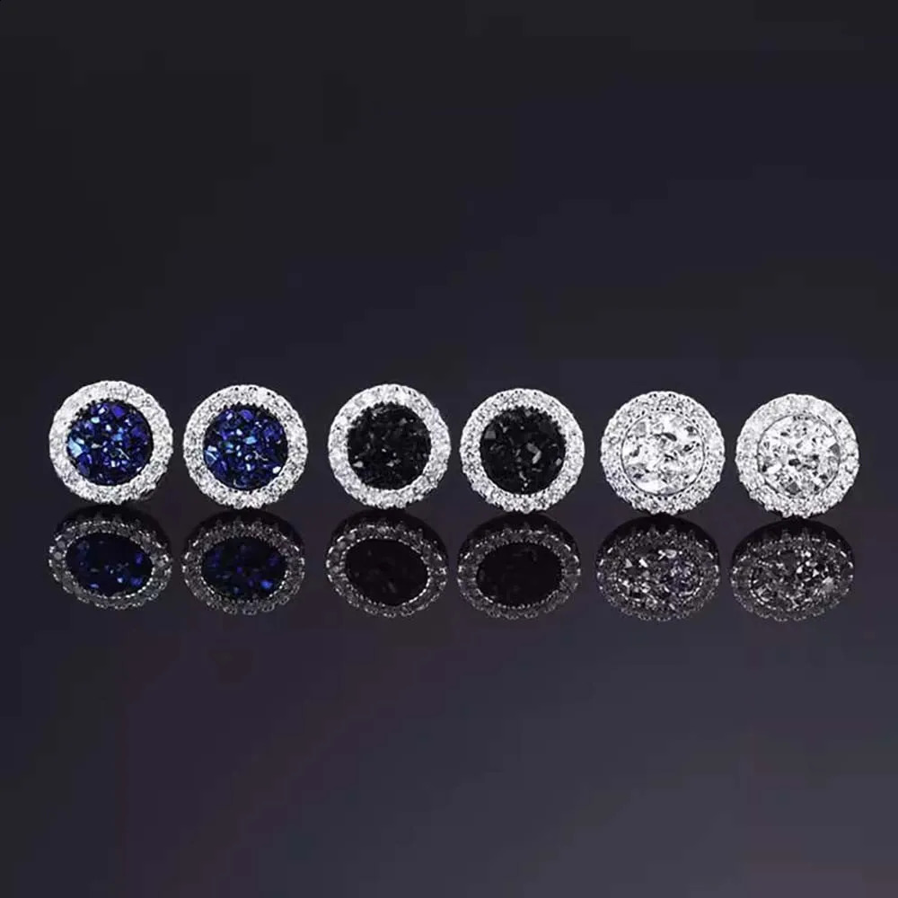 1 Pair Silver Color Magnetic Ear Clip For Mens Trendy Punk High Cool Style Earrings Without Ear Holes Mens Earring KAE612 260702