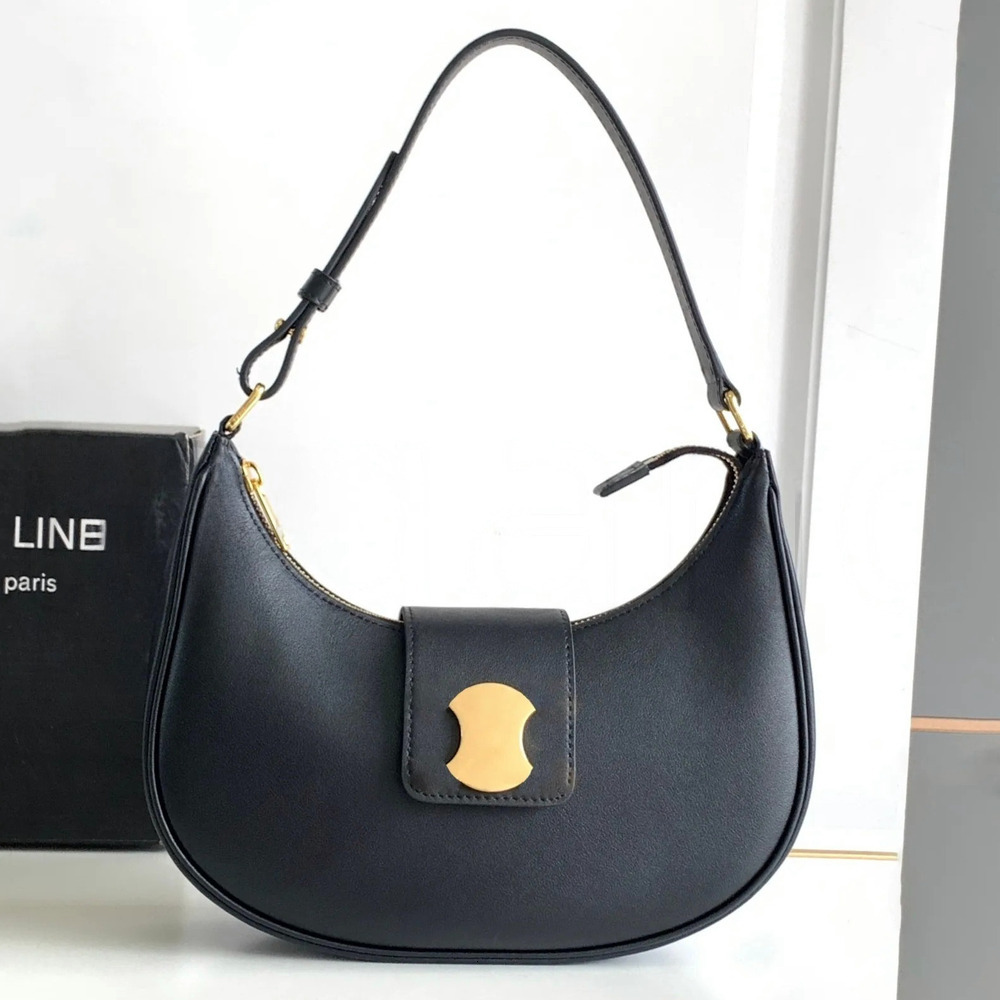 Designer bags quality triomphees Underarm Luxury handbags cabas tote ava besace clea Womens mens leather crossbody Shoulder Bag fashion half moon ar
