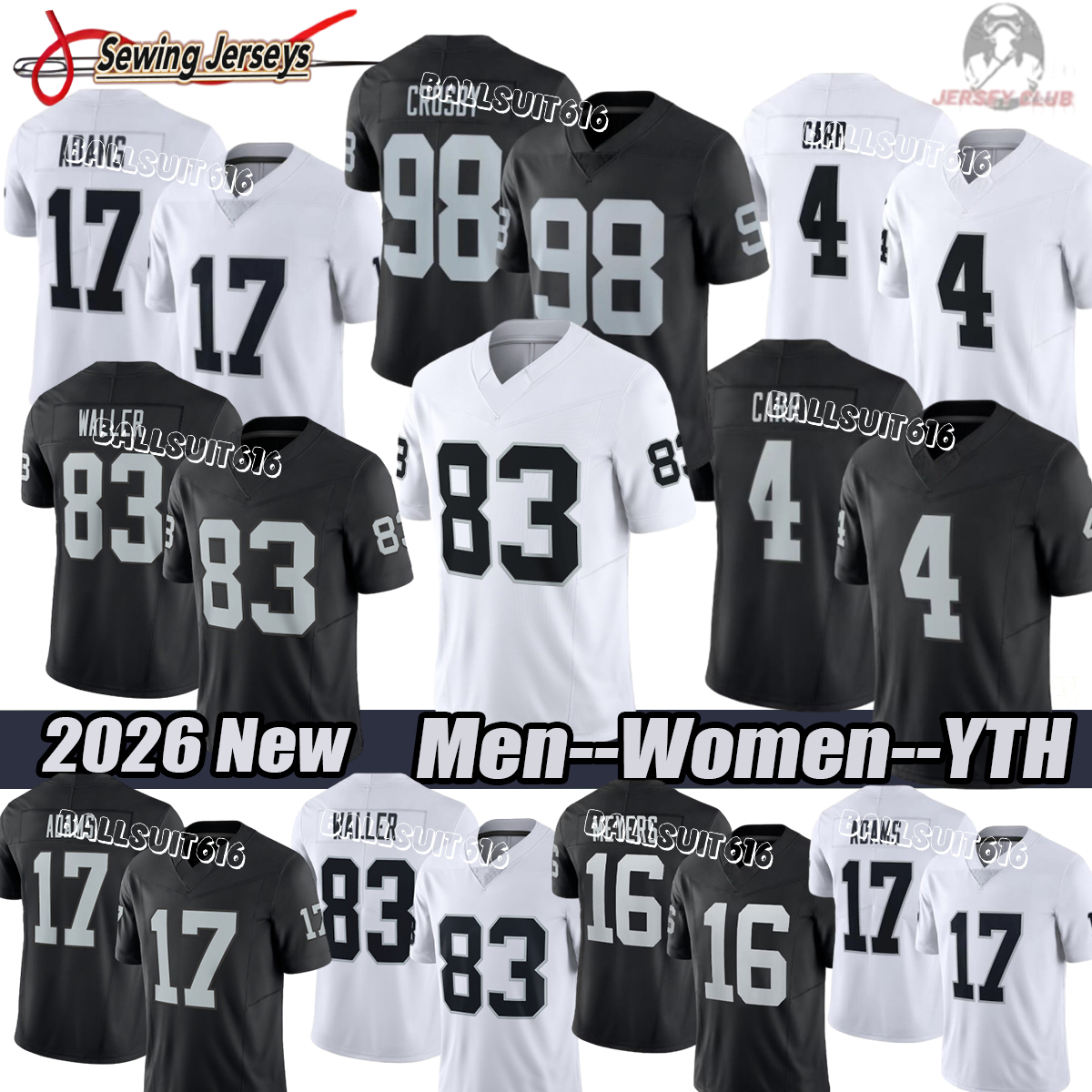 15 Fernando Mendoza Maxx Crosby Brock Bowers Football Jersey Las Vegas Raider Jersey Geno Smith Bo Jackson Ashton Jeanty Football Jersey 2026-image-944312938