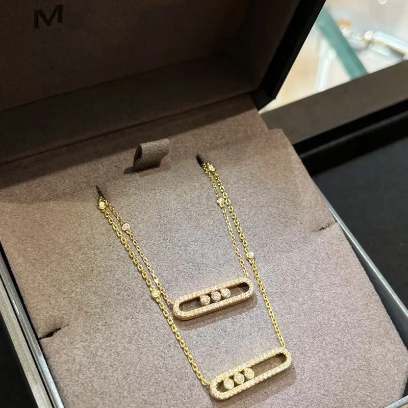 Necklace womens necklace designer jewellery chains pendant titanium steel charm anniversary gift for women gold plated holiday gifts-image-1113352775