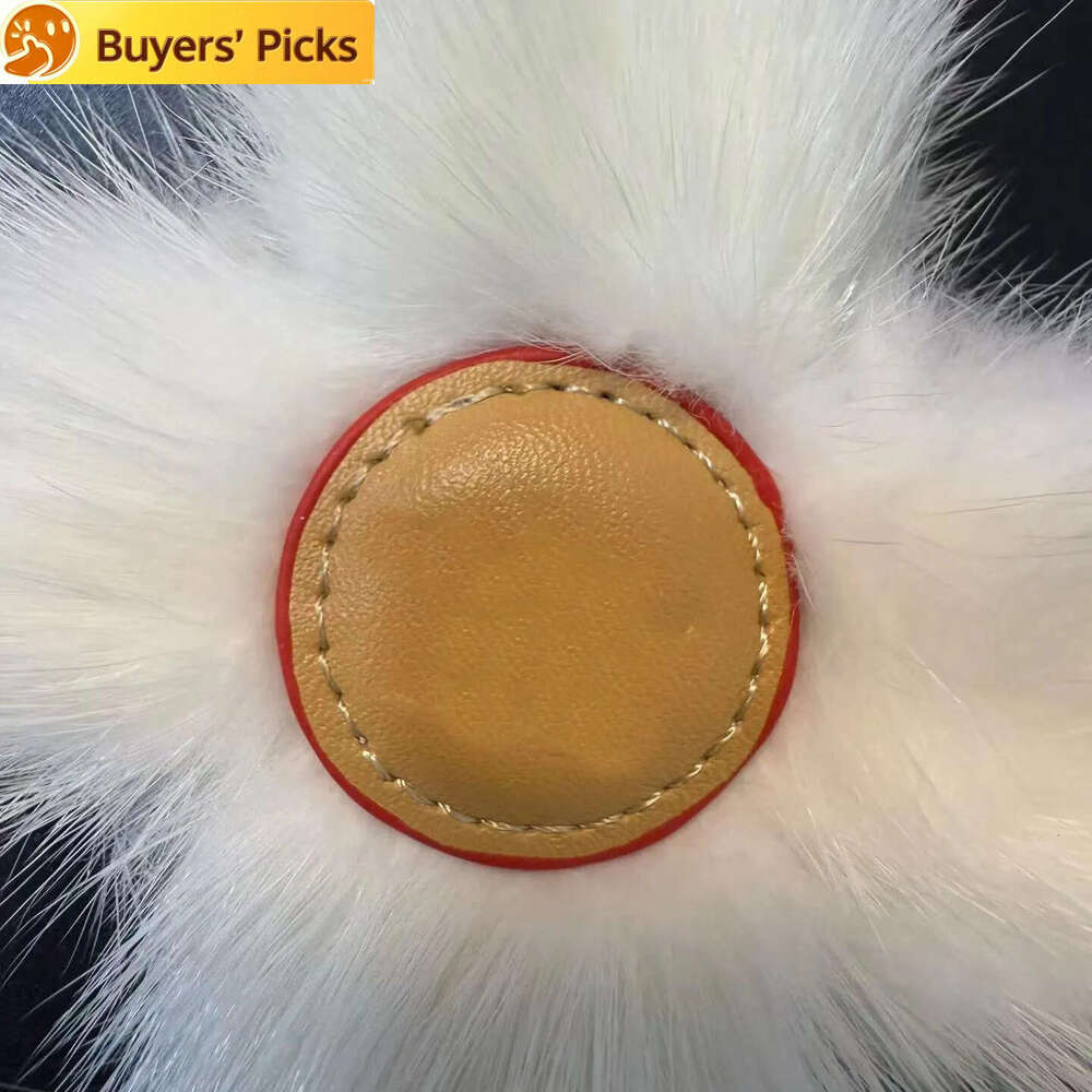 Chaîne de mode clé tournesol boule en peluche concepteur porte-clés voiture porte-clés breloque pour sac suspendu décoration pendentif accessoire