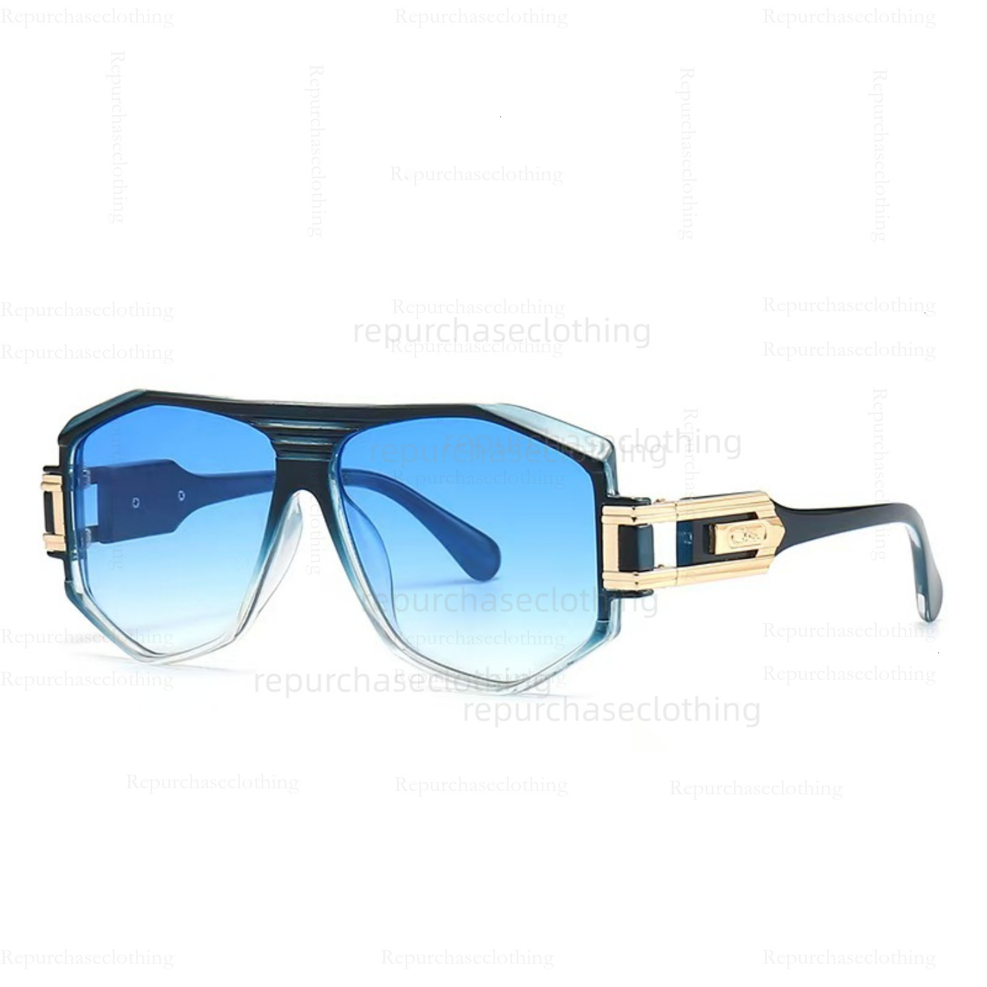 cazal Sunglasses designer 2026 new Cazal MOD163 Retro Pilot Sunglasses Men's and Women's Trendy Metal Double Beam UV Resistant Sunglasses