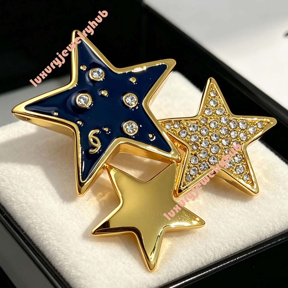 CC Brooch Channel Pearl Inlay Pin Multi-Element Resin Denim Letter Chinese Style Floral Various Fashion Classic Light Brooches