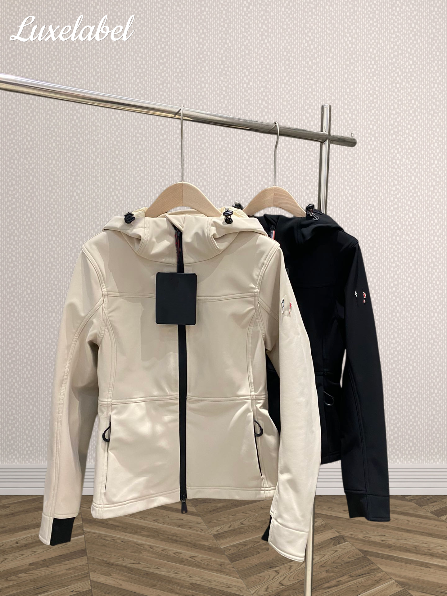 M dernière veste chaude d'extérieur à capuche, coupe slim et resserrante à la taille, à la mode