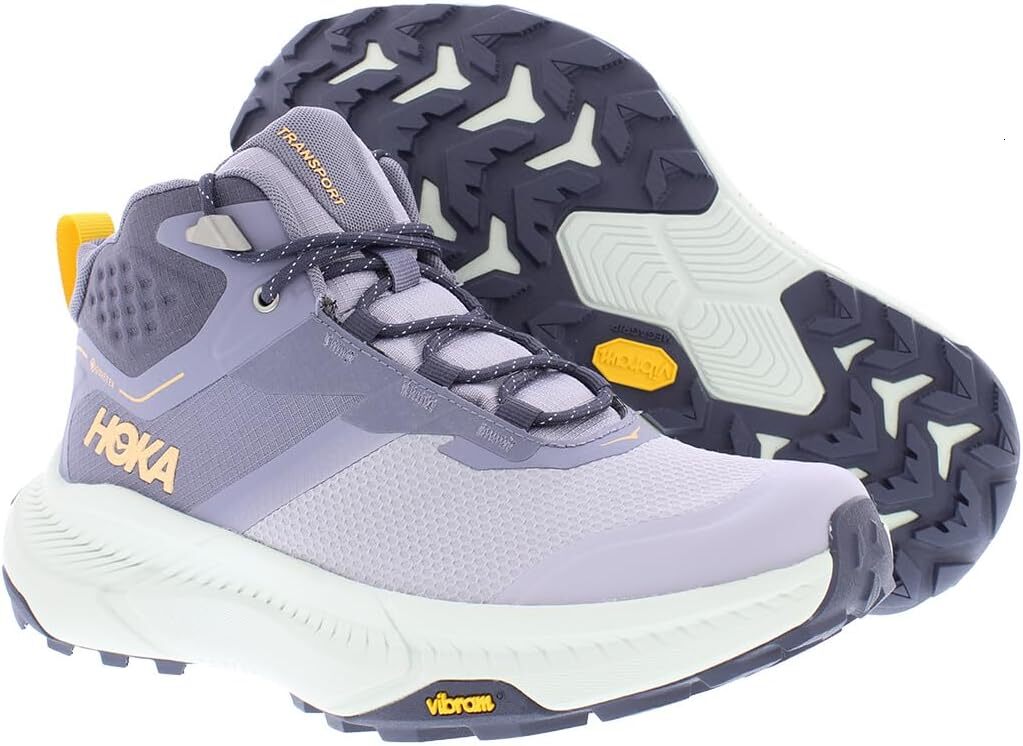 Hoka Womens Waterproof Mid Ankle Hiking Boots Anti Slip Transport GTX Trail Shoes