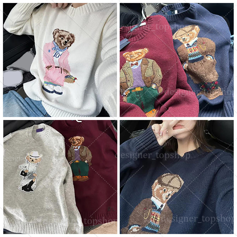 ralphyll Women's Sweaters 2026 Sweater Winter Soft Basic Women Pullover Cotton Bear Pulls Fashion Skin-friendly Knitted Jumper Top Sueters De M