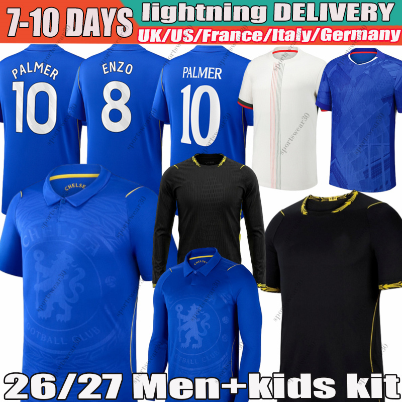 chelseajersey 26 27 Palmer CAICEDO NETO DELAP Enzo Soccer Jerseys MUDRYK Madueke JAMES N.JACKSON NKUNKU COLWILL Chelseaa 2026 football Shirt men-image-937641228