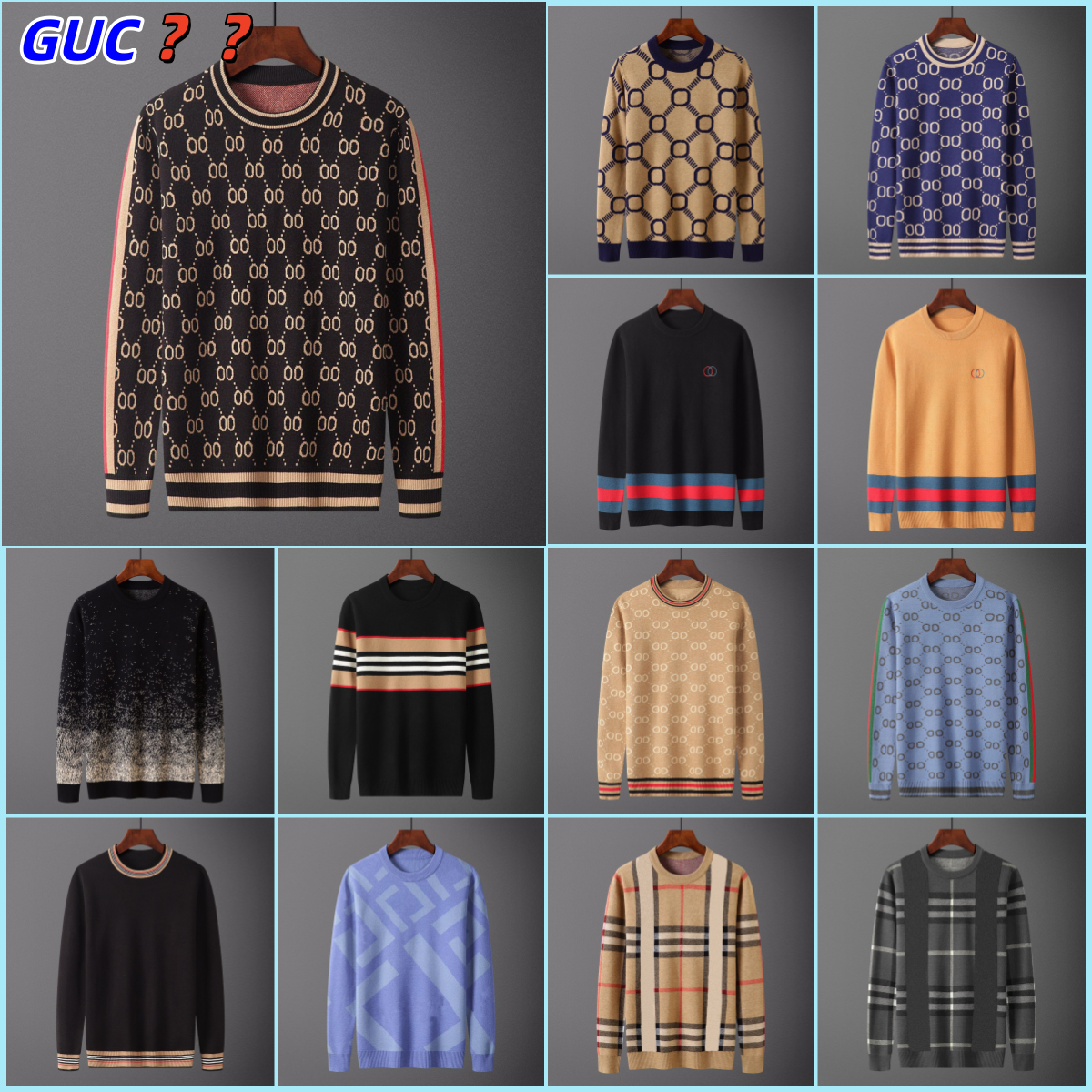 Luxurious sweater Winter Warm Unisex Knit Sweaters - Soft Loose Long Sleeve Jumpers for Men Women Unisex All Match Daily Outfit (Asian Sizes M-3XL)