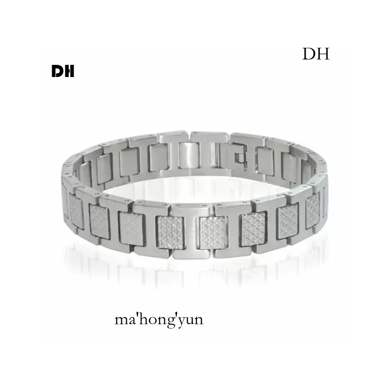 Bracelet chaîne Crocodile tricolore de haute qualité, bracelet de créateur en acier inoxydable, or 18 carats/or Rose/argent large 21 mm, luxe pou