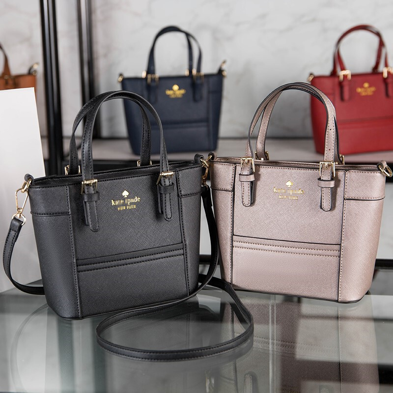 Designer Kate Bag Spadeity Womens 2021 New Trendy Cross Pattern Small Tote Single Shoulder Crossbody Handheld Zipper Shopping