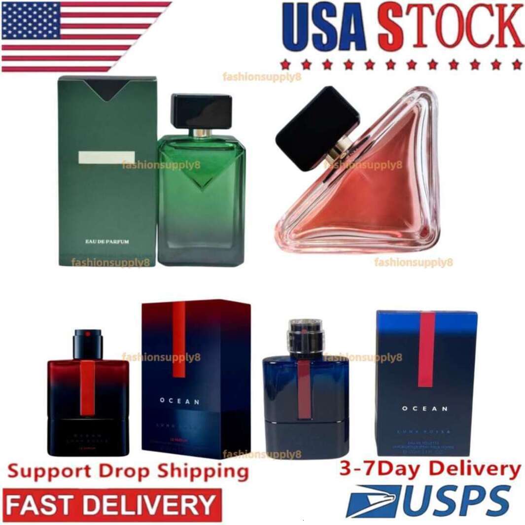 Mens Cologne for Men Luxury Designer Fragrance Ocean L.R. Type Long Lasting High Quality Mens Fragrance Popular Women Perfume US Stock Fast Ship