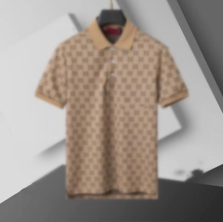 Men's Polos Summer Casual Short-Sleeved Polos Office Fashion Embroidered shirt Designer T-Shirt Mens Breathable Polo Couples Tees-image-1113587244
