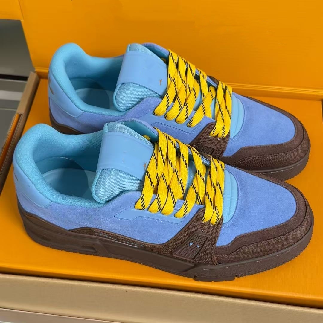 L Chaussures de skateboard de sport décontractées unisexes de qualité haut de gamme pour printemps, été, automne et hiver
