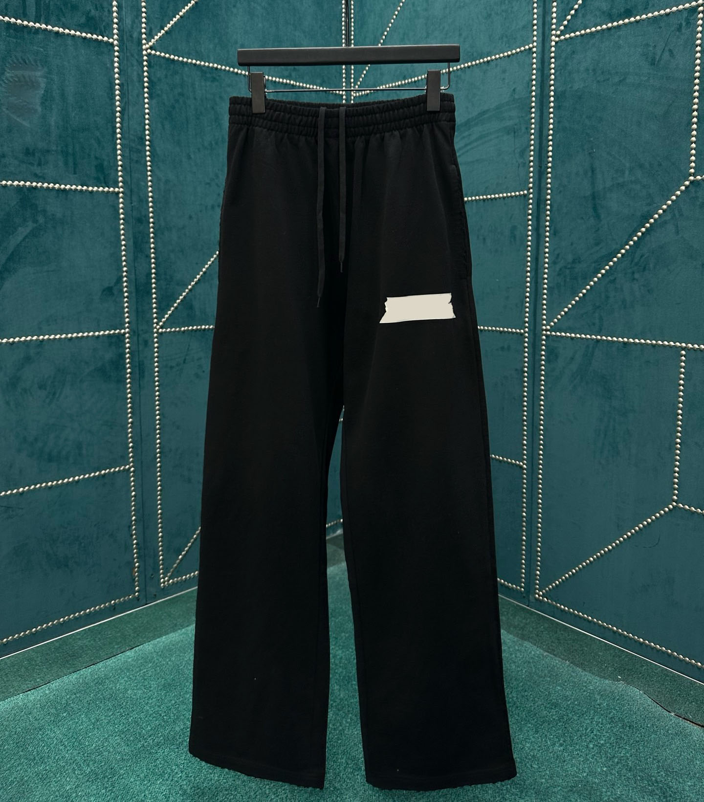 Men's Plus Size Pants Round neck embroidered and printed polar style summer wear with strt pure cotton Q260917