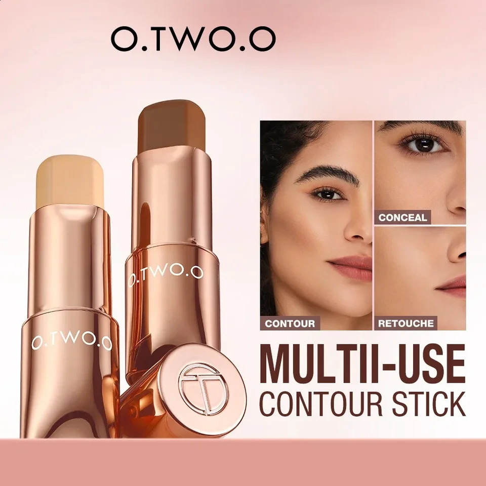 OTWOO Contour Stick Cream Long-wear Lightweight Brighten Stick Easy to Sculpt Face Concealer Bronzer Con Makeup Pen 260701