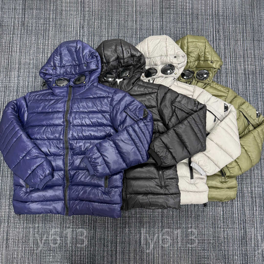 Goggle designer jacket Mens puffer jacket coat zipper hoodies fashion casual pullover warm Lightweight winter jackets Daily Outfit S-XL