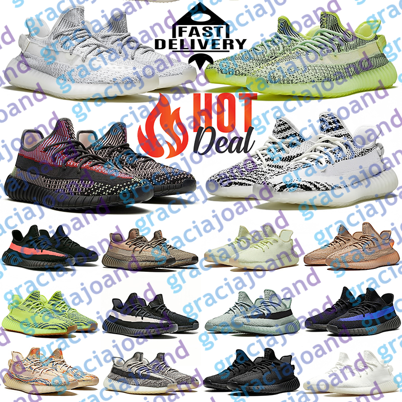 Running Premium Reflective Trainers for Men Women Breathable Lightweight Casual Sports Shoes Black Onyx Bone Blue Tint Salt Bred Oreo Running Sho-image-854876362