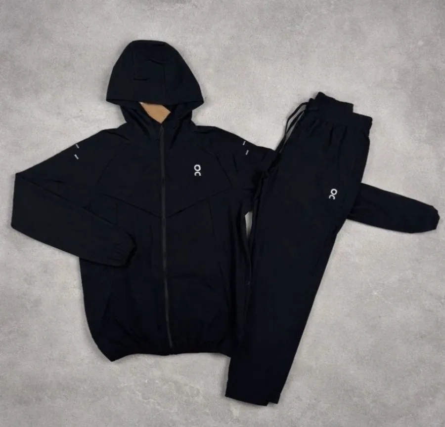 High quality tracksuit Latest model tech jacket sweatpants set designer sports fitness jogging suits quick dry sportswear