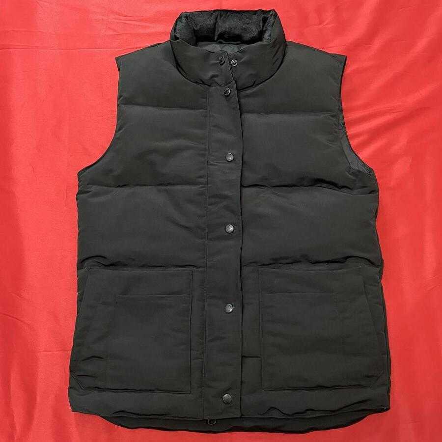 Men Winter Warm Stand Collar Padded Vest Slveless Down Coat Solid Black Thick Thermal Waistcoat Outdoor Casual Windproof Gilet L2676 Q260917