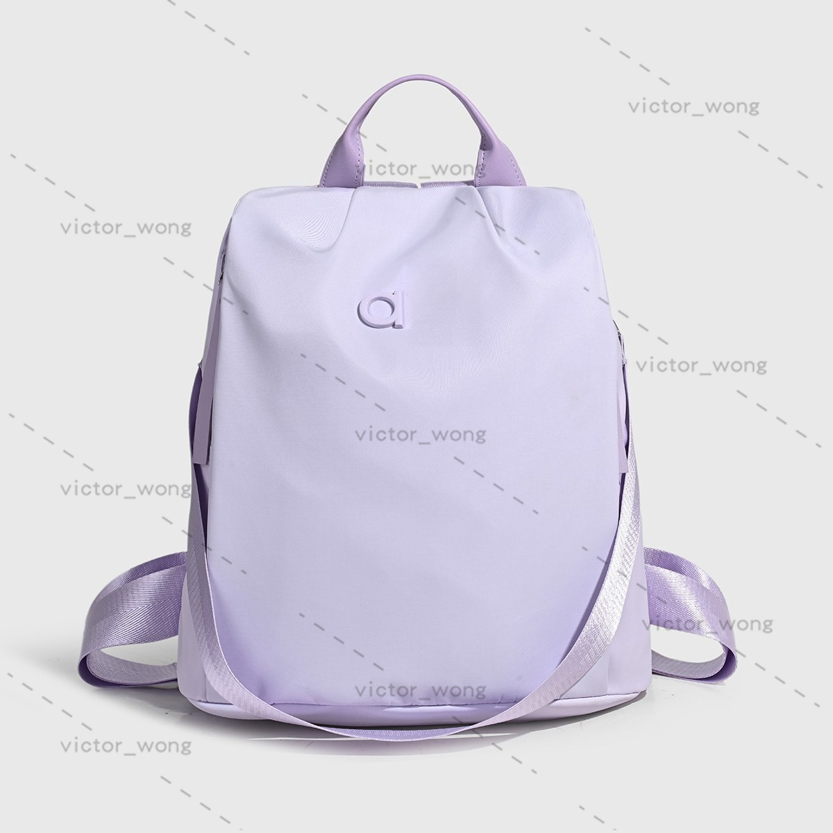 A11 Designer Women Lightweight Anti-theft Nylon Backpack Solid Color Daily Daypack for Student School bag Travel Gym Commute