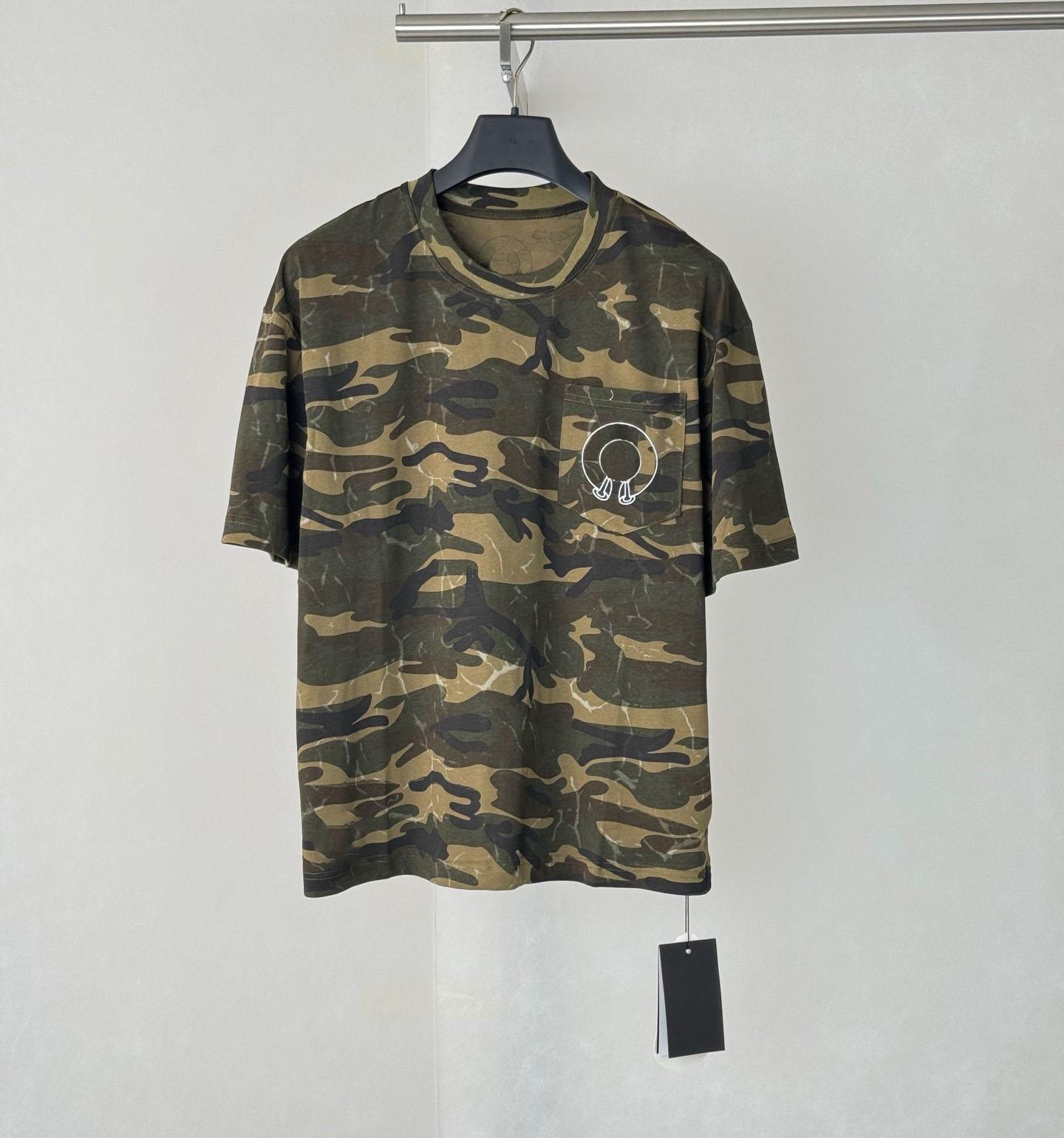 T-shirts et polos pour hommes Col rond, vêtements d'été de style polaire brodés et imprimés avec du pur coton de rue, grande taille 2mqe