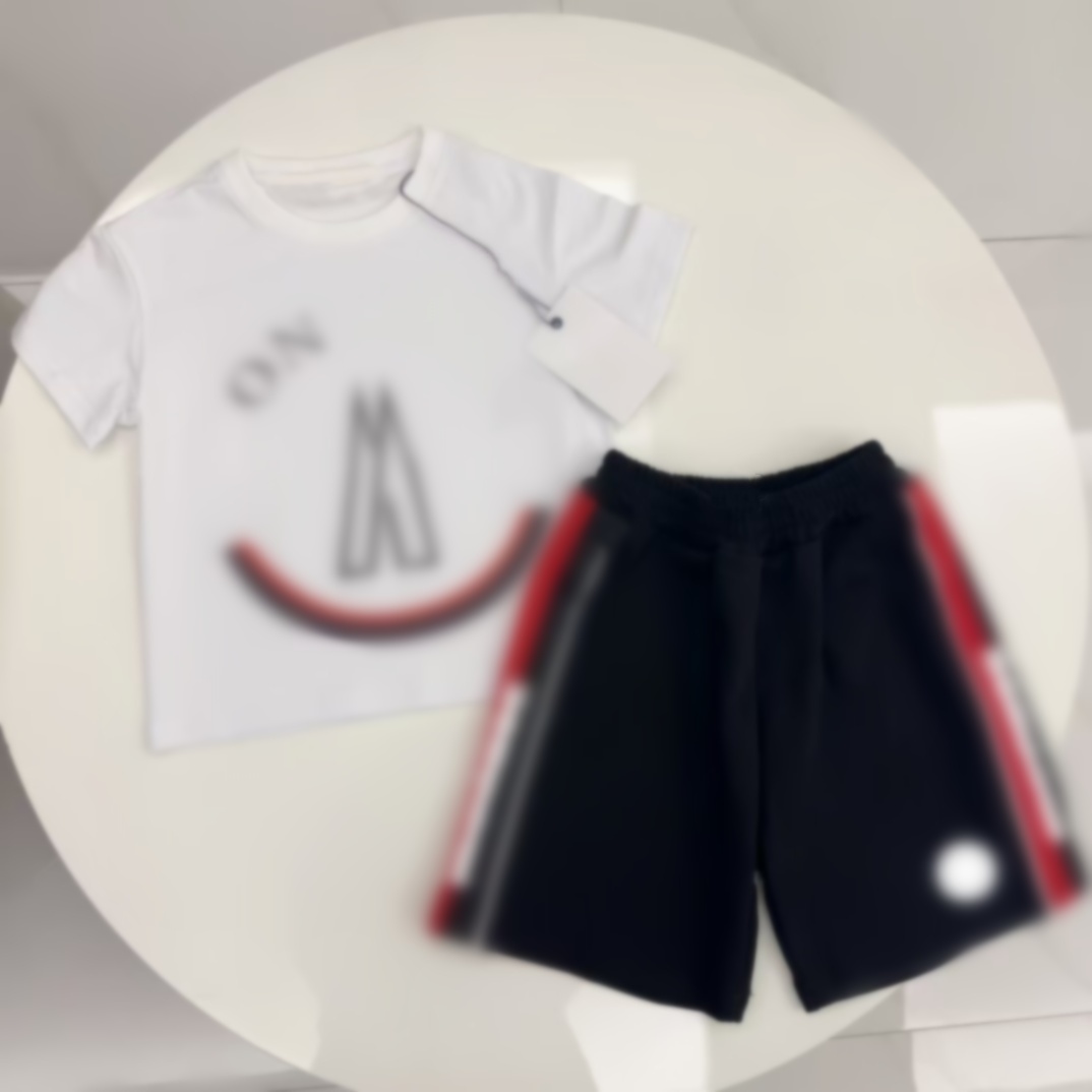 girl boy designer clothe boys tracksuit kids sets summer kid t shirt top child tshirts 2Pcs Jogging Suit Childrens Clothing Casual Sports Swetsui-image-862576097