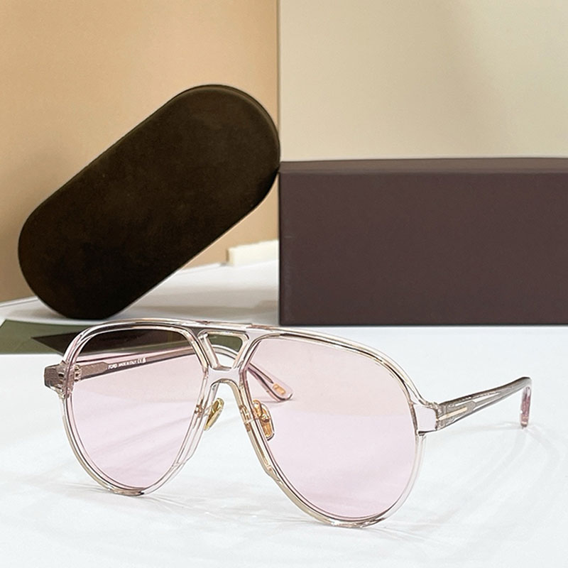 Oversize XAVIER Sunglasses Designer Fashionable Mens Womens Shiny Metal Style With Metal logo on the temples 1061 suitable face shape windproof o-image-929348441