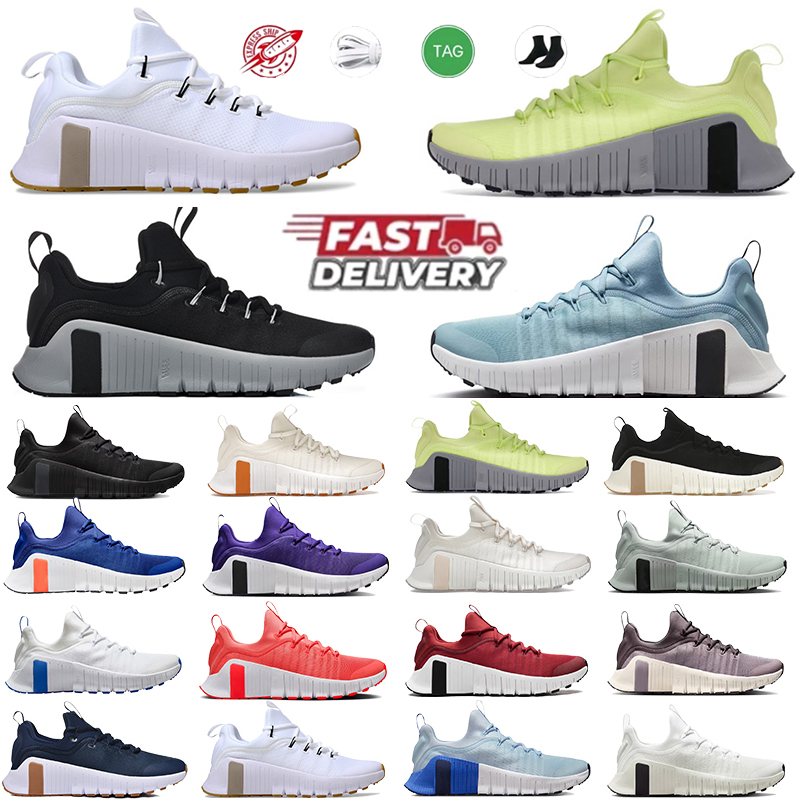 Free Metcon 6 Casual Shoes Mens Designer Running Sneakers Black White Daily Outfit Sports Sneaker Womens Casual Runner Trainers Men Mesh Outdoor Tra