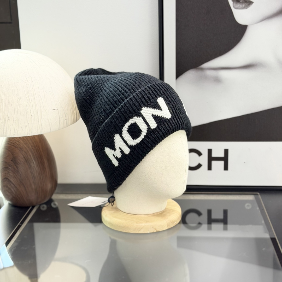 New Designer Beanie Simple Letter Embroidery Men's Cashmere Yarn Knitted Beanies Women's Daily Versatile Warm Skull Cap