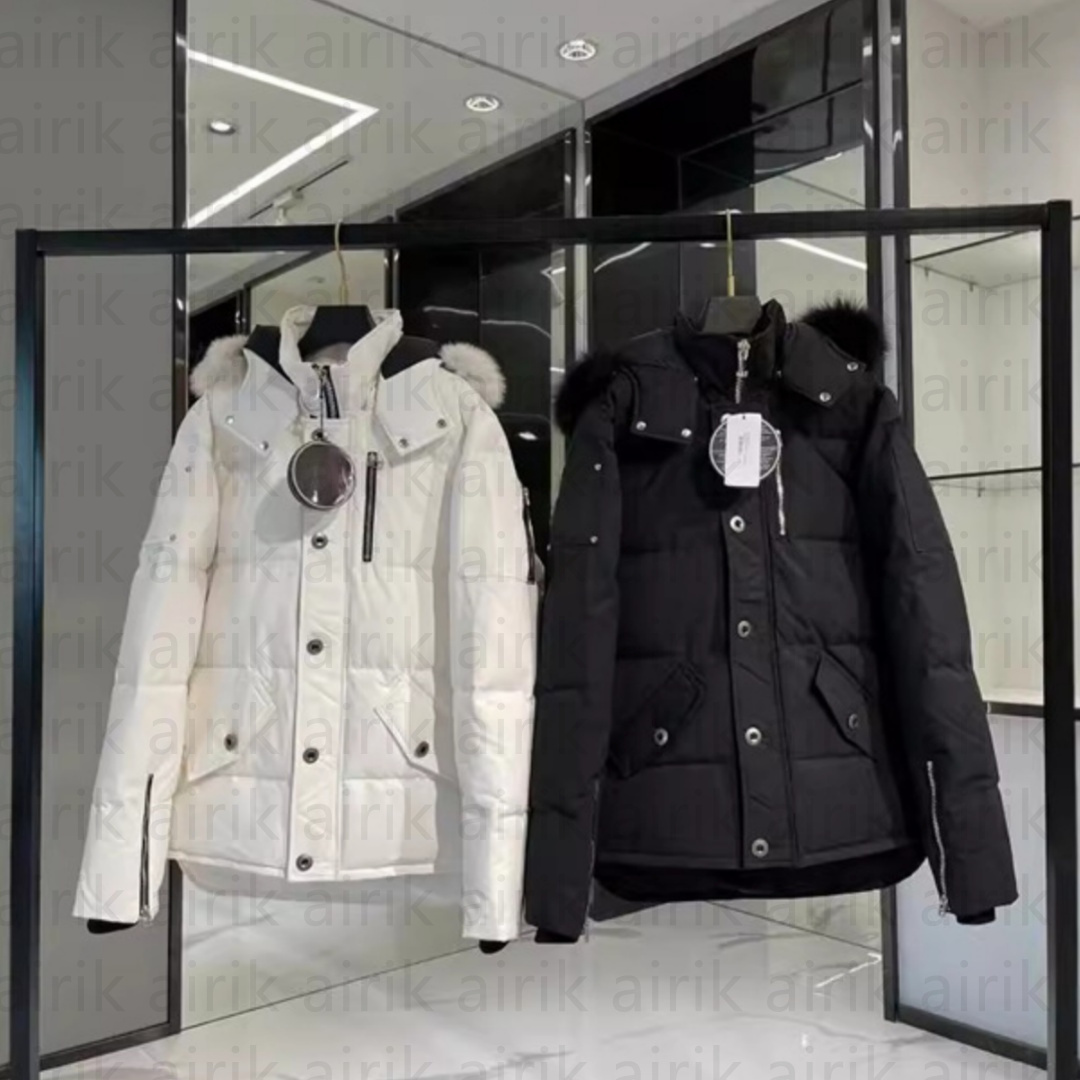 Mens Jackets Down Jacket puffy jackets designer high heavy quality Men Women Fur Collar Winter Warm Waterproof White Duck Coat Doudoune Men And Wome