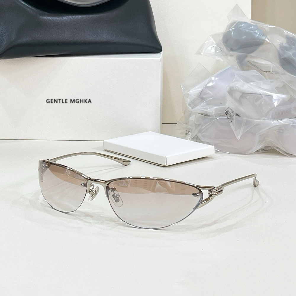 Nouvelle mode douce MGHKA rétro alliage optique oeil de chat Futura lunettes de soleil UV400 hommes femmes Monter GM lunettes cadre plage lunette